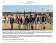 Thumbnail image of item number 1 in: 'The SAR Color Guard at the DFW National Cemetery: December 7, 2012'.