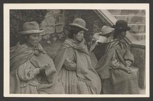 Primary view of object titled '[Three Bolivian women]'.