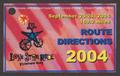 Text: [Lone Star Ride 2004 key ring route directions]