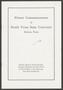 Pamphlet: [Commencement Program for University of North Texas, January 27, 1963]