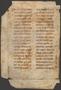 Thumbnail image of item number 1 in: '[Manuscript Leaf from 13th Century, Germany?]'.
