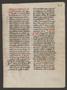 Primary view of [Manuscript Leaf from the 15th Century, France]