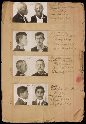 Primary view of object titled '[Folsom State Prison ledger]'.