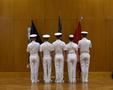 Photograph: [Naval ROTC at John Hurst reception, 4]