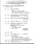 Text: Daily schedule for LMI Getty In-Service Program Oct. 10, 15, 17, 1986