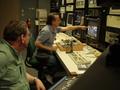 Primary view of [CMP staff in production control room, view from right, 2]