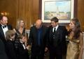 Photograph: [Dr. Phil with Gretchen Bataille's family at inauguration reception, …