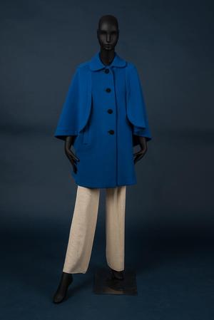 Primary view of object titled 'Cape coat'.