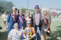 Photograph: [Volunteers and riders, some in pageant costumes: Lone Star Ride 2001…
