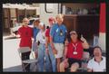 Photograph: [Janie Bush and six other crew members: Lone Star Ride 2001 event pho…