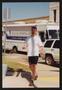 Primary view of [Baylor Sportscare bus parked in Decatur: Lone Star Ride 2001 event photo]