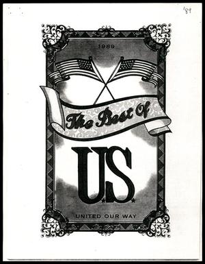 Primary view of object titled '[United Our Way Dinner pamphlet]'.