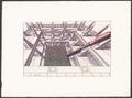 Primary view of [Retro perspective print series by Teel Sale; atrium void and tool]