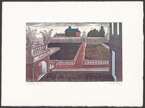 Primary view of object titled '[Retro perspective print series by Teel Sale; Earth Art]'.