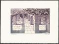 Primary view of [Retro perspective print series by Teel Sale; Earth Art, archways]