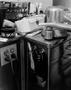 Photograph: [Equipment and supplies at Jake's Barbershop]