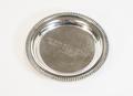 Primary view of [Silver ashtray with an inscription]