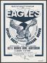Primary view of [Concert poster: Eagles, Jackson Browne, John David Souther, October 6, 1972]