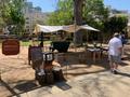 Photograph: [Alamo "Living History Encampment" outdoor exhibit in San, Antonio]