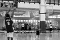 Thumbnail image of item number 1 in: '[Sirik Hearn takes shot during intramural three-point contest, 1]'.