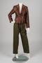 Thumbnail image of item number 1 in: 'Bauhaus-inspired woven jacket'.
