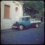Photograph: [An old blue truck in Colonia del Sacramento]