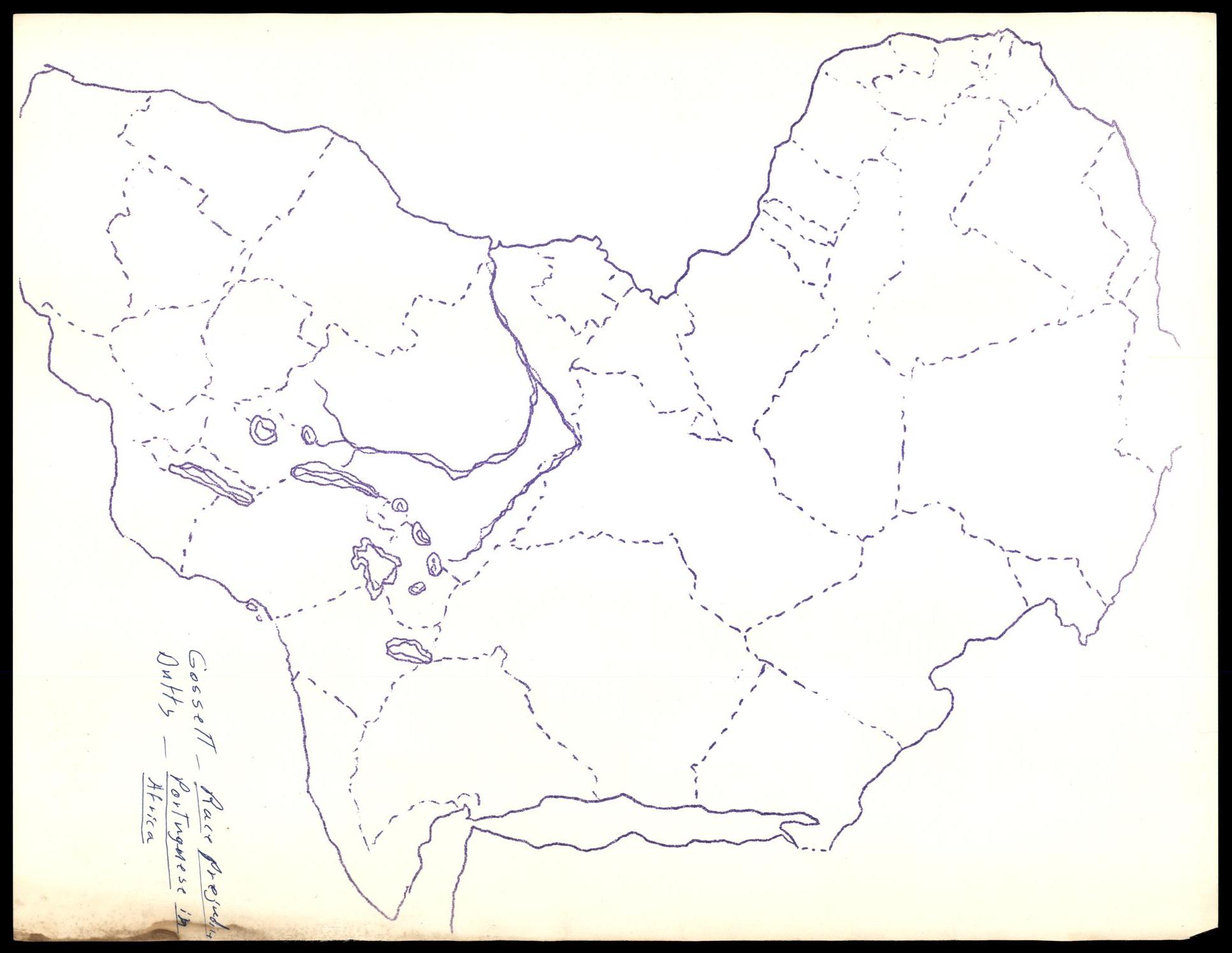 [Photograph of a hand-drawn map of Africa]
                                                
                                                    [Sequence #]: 1 of 2
                                                
