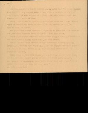 Primary view of object titled '[News Script: Homosexual Mass Murder Ring]'.