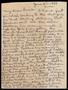 Thumbnail image of item number 1 in: '[Letter from Clara Evans Willis to Lucile Evans Kendrick, June 27, 1944]'.