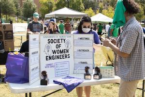 Primary view of [Table for the Society of Women Engineers]