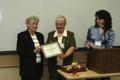 Primary view of [Elsie Wiley presents award to Texas Panhandle program]