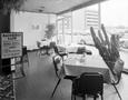 Photograph: [The interior of the Backsides Café]