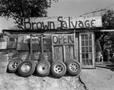 Photograph: [Entrance to Brown Salvage in Fort Worth]