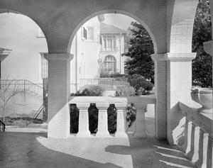 Primary view of object titled '[View of the Fort Worth Womens Club]'.