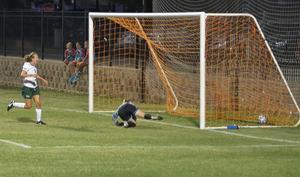 Primary view of [Kelsey Perlman scores goal during SMU game]