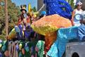 Photograph: [Alice in Wonderland float at 2012 Homecoming Parade]