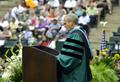 Primary view of [Lee Jackson speaks at UNT Summer 2011 Commencement]