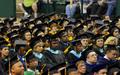 Primary view of [Graduates at UNT Summer 2011 Commencement, 3]