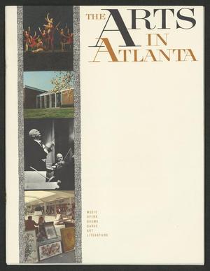 Primary view of object titled 'The Arts in Atlanta'.