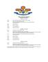 Text: Great Texas Balloon Race Schedule of Events