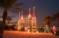 Thumbnail image of item number 1 in: '[Castle display at Galveston Festival of Lights, 2]'.