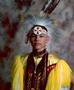 Photograph: [An Indigenous American in traditional powwow clothing, 4]