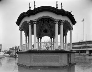 Primary view of object titled '[Main plaza gazebo in Matamoros]'.