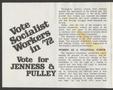 Thumbnail image of item number 2 in: '"Women's Liberation and the Socialist Workers Campaign"'.