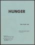 Text: "Hunger" by Andre Gunder Frank