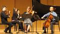 Photograph: [Danish String Quartet Masterclass students perform Piano Quartet No.…