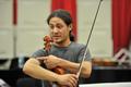 Thumbnail image of item number 1 in: '[Violinist at 2012 Mariachi Aguilitas camp]'.