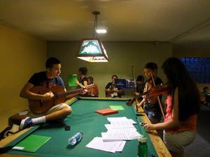 Primary view of object titled '[2013 Mariachi Aguilitas camp students, 6]'.