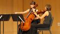 Photograph: [Mihaela Čuljak and Veronika Vassileva perform String Quartet in B-fl…