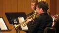 Photograph: [Richard Adams performs "Music for Brass Instruments," 1]